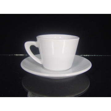 Coupe Cappuccino en Porcelaine avec Poignée Spéciale